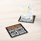 Radiologe Ich versuche, die Dinge lustig zu machen Rechteckiger Pappuntersetzer (Vor Ort)