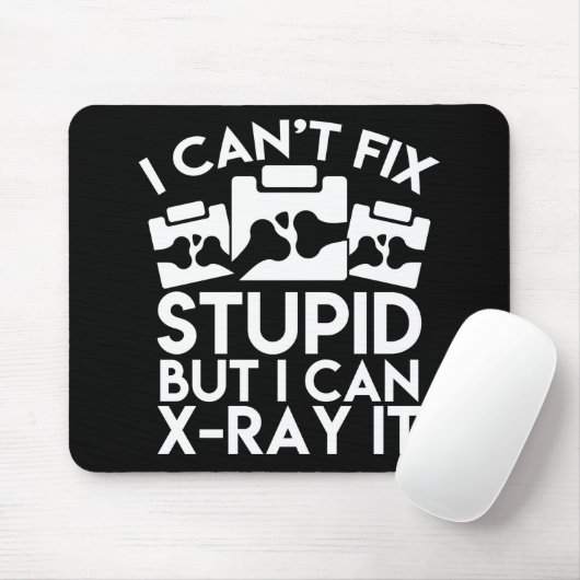 Radiologe Joke Mouse Pad Mousepad (Mit Mouse)
