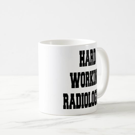 Radiologe Kaffeetasse (VorderseiteRechts)