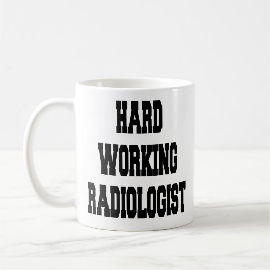 Radiologe Kaffeetasse (Links)