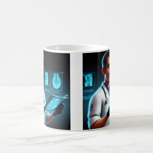 Radiologe Kaffeetasse (Mittel)