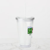 Radiologe Peace Liebe Radiology Chest X-Ray Tech Acryltrinkbecher (Rechts)
