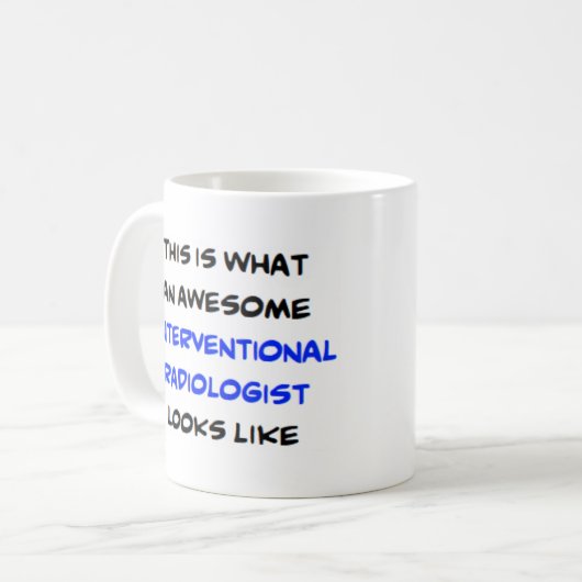 Radiologe, phantastisch kaffeetasse (Vorderseite Links)