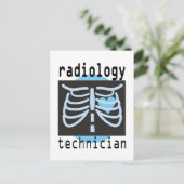 Radiologe Postkarte (Stehend Vorderseite)