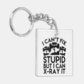 Radiologe Schlüsselanhänger, Schlüsselanhänger der (Vorderseite links)