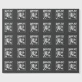 Radiologe Skull Xray Technologe Geschenkpapier (Flach)