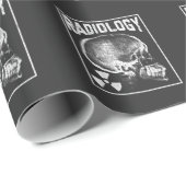 Radiologe Skull Xray Technologe Geschenkpapier (Rolleneckpunkt)