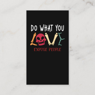 Radiologe Spaß Skeleton Xray Funny Radiology Visitenkarte