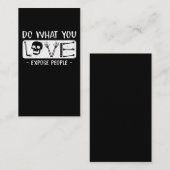 Radiologe Spaß Skeleton Xray Radiology Visitenkarte (Vorne/Hinten)