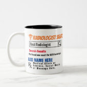 Radiologe suchen Geschenkidee Tasse (Links)