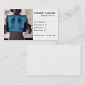 Radiologe-Visitenkarte Visitenkarte (Vorne/Hinten)