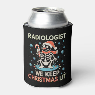 Radiologe Wir behalten Weihnachtsliste Schneemann  Dosenkühler