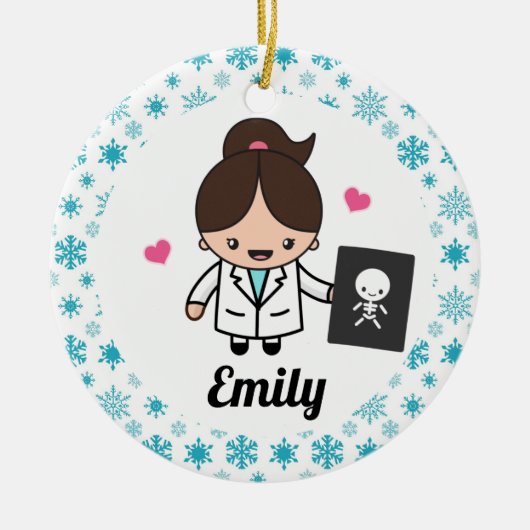 Radiologe X Ray Techniker Xray Tech Keramik Ornament (Vorne)