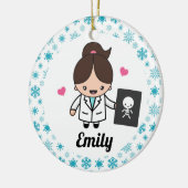 Radiologe X Ray Techniker Xray Tech Keramik Ornament (Links)