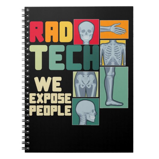 Radiologe Xray Funny Radiology Notizblock (Vorderseite)