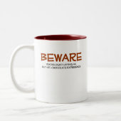 Radiologe Zweifarbige Tasse (Links)