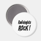Radiologen Rock! Magnet (Vorderseite/Rückseite)