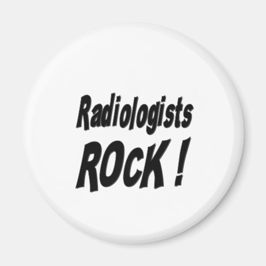 Radiologen Rock! Magnet (Vorne)