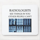 Radiologeradiologie Mousepad (Vorne)