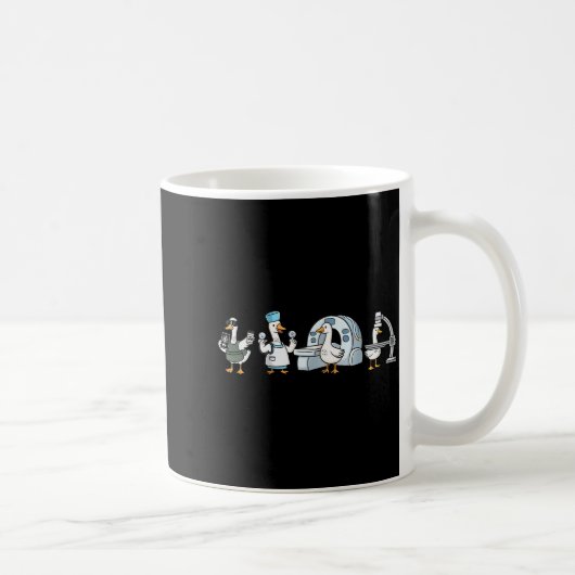 Radiologic Technologist Goose Radiology X-ray Radi Kaffeetasse (Rechts)