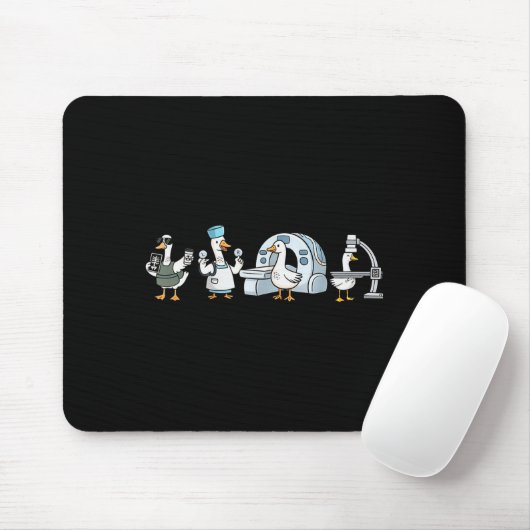 Radiologic Technologist Goose Radiology X-ray Radi Mousepad (Mit Mouse)
