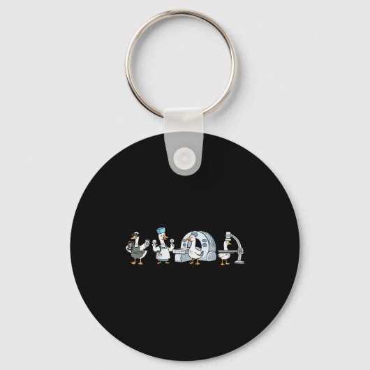 Radiologic Technologist Goose Radiology X-ray Radi Schlüsselanhänger (Vorderseite)