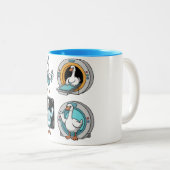 Radiologic Technologist Silly Goose , Funny X-Ray Zweifarbige Tasse (VorderseiteRechts)