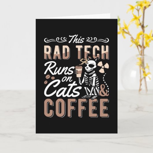 Radiologie Diese Krasse Technik führt zu Katzen un Karte (Gelbe Blume)