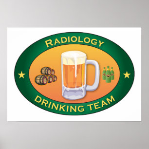 Radiologie Drink Team Poster