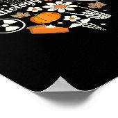 Radiologie Fall Herz Xray Tech Autumn Pumpkin als Poster (Ecke)