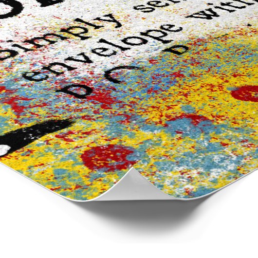 Radiologie-Geheimnisse - Funny Radiologist Poster (Ecke)