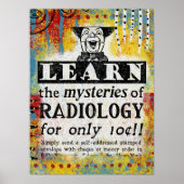 Radiologie-Geheimnisse - Funny Radiologist Poster (Vorne)