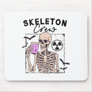 Radiologie Halloween Xray Tech Skeleton Crew Mousepad