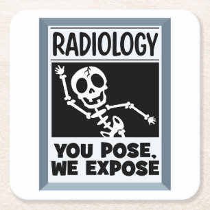 Radiologie Ihre Pose, wir entdecken Untersetzer
