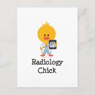 Radiologie Kick Postcard
 Postkarte