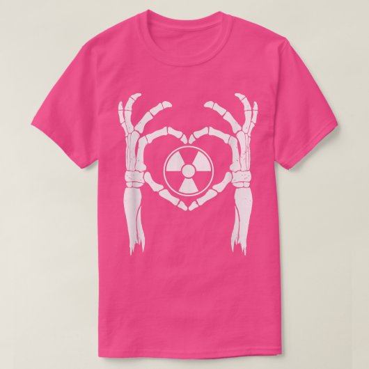 RADIOLOGIE KRASS TECH SKELETON LIEBE, RT Krass Tec T-Shirt (Design vorne)