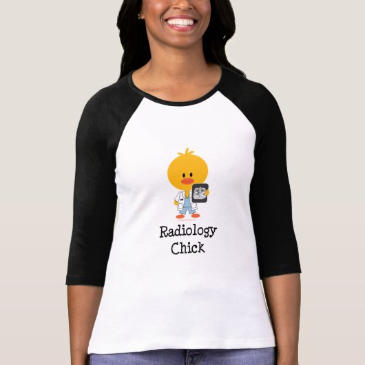 Radiologie-Kükenraglan-Shirt T-Shirt (Vorderseite)