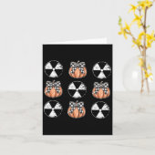 Radiologie-Kürbis-Coquette-Herbst-Xray-Tech-H Karte (Gelbe Blume)