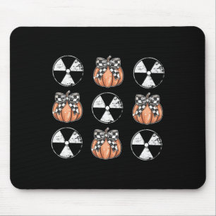 Radiologie-Kürbis-Coquette-Herbst-Xray-Tech-H Mousepad