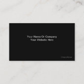 Radiologie-Labrador Visitenkarte (Rückseite)