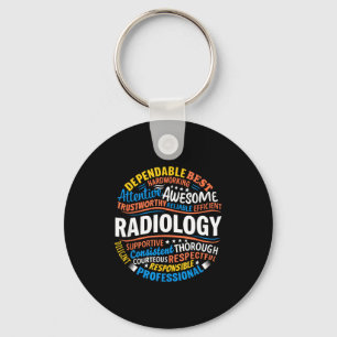 Radiologie Lustige Rad Tech Woche Wertschätzung Ra Schlüsselanhänger