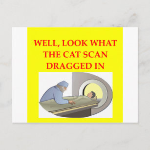 Radiologie Postkarte