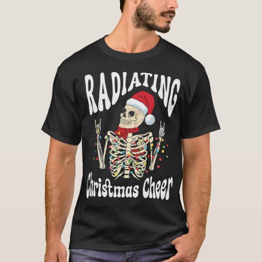 Radiologie Radiologiegebirge X-Ray Krass Tech T-Shirt (Vorderseite)