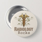 Radiologie schaukelt Knopf Button (Vorne & Hinten)