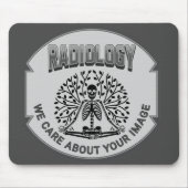 Radiologie-Spaß - Ihre Bilder sind wichtig Mousepad (Vorne)