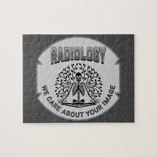 Radiologie-Spaß - Ihre Bilder sind wichtig Puzzle (Horizontal)