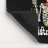 Radiologie strahlt Weihnachtsstimmung Röntgenstrah Mousepad (Ecke)