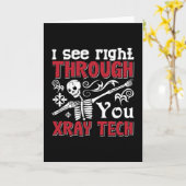 Radiologie Tech, die ich direkt durch Sie sehe, Xr Karte (Gelbe Blume)