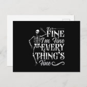 Radiologie Tech Es ist gut, ich bin ein schöner Te Postkarte (Vorne/Hinten)