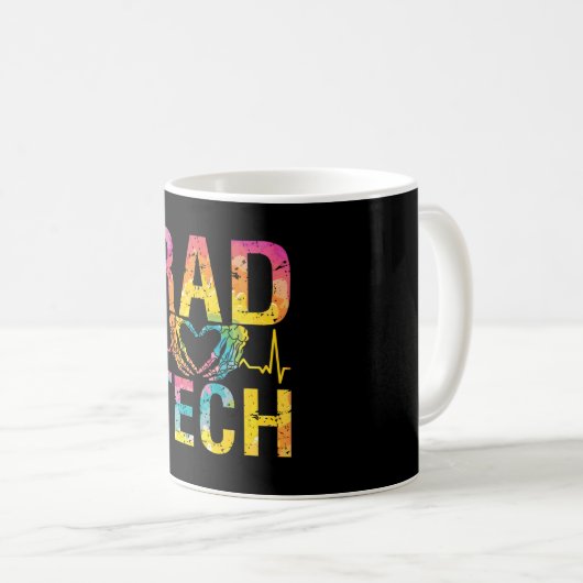 Radiologie Tech Krass Tech Medicine Technologist X Kaffeetasse (VorderseiteRechts)